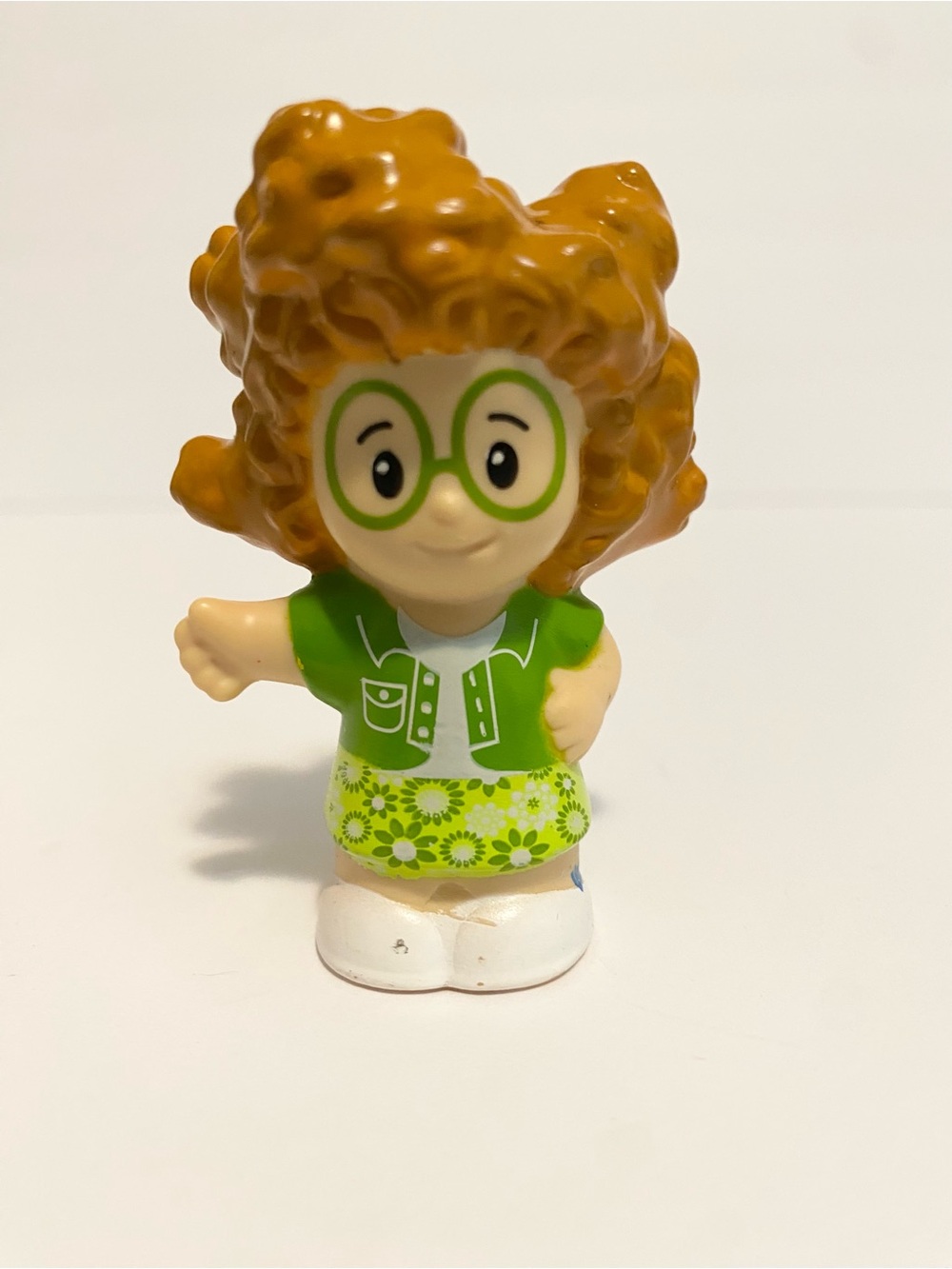 Little People Sofie Curly Orange Hair w Glasses Figure Fisher Price Toy 4/$20 🛑